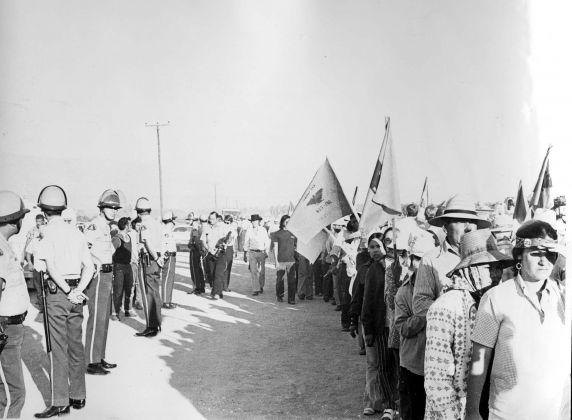 (3199) Grape Strike demonstration, Coachella Valley (3199) Grape Strike demonstration, Coachella Valley